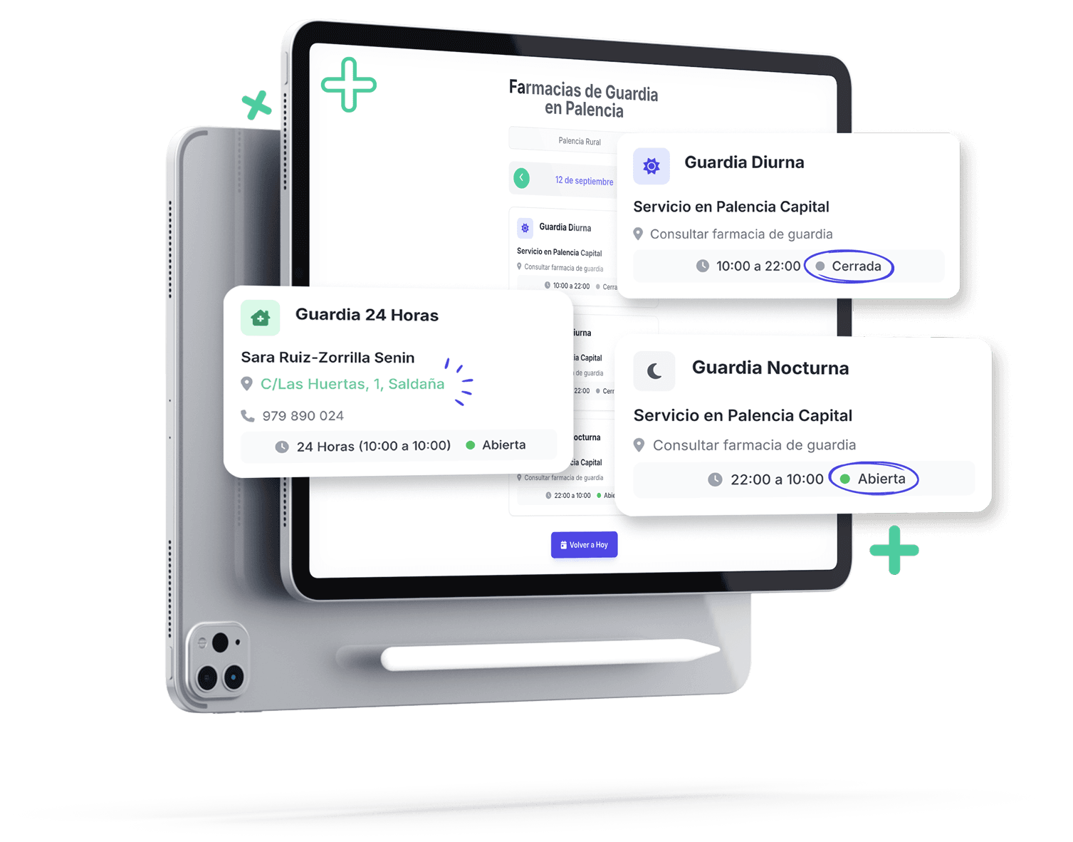 Adaptación a todos los dispositivos de la web Farmacias de Guardia 24